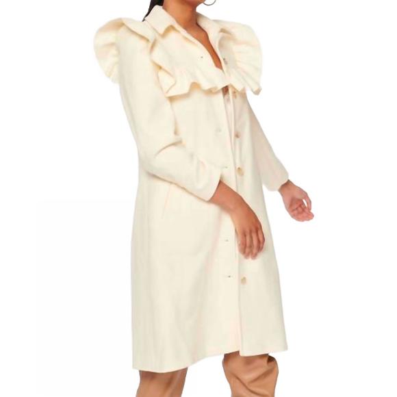 NEW CAMI NYC viera coat in ceramic - Picture 2 of 4